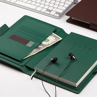 Carnets de notes professionnels personnalisés, couverture en cuir de haute qualité, carnet de bureau épais, agenda simple, carnet de planification, carnet de travail