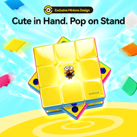 GAN I4 Maglev UV Coated Minions Édition Limitée Cube de Vitesse Magnétique 3x3 Puzzle Cube Magique Dessin Animé Cadeau Jouet de Collection