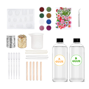 Kit de démarrage pour la fabrication de bijoux en résine de silicone DIY, moule de moulage pour boucles d'oreilles, ensemble de fabrication de slime - Product Image 3