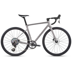 Bicicleta <span class=keywords><strong>de</strong></span> Carretera Rígida <span class=keywords><strong>de</strong></span> Aleación <span class=keywords><strong>de</strong></span> Aluminio, 13 Velocidades, Ligera, para Carreras y Ciudad, Pedal Ordinario, Fibra <span class=keywords><strong>de</strong></span> Carbono - Product Image 1