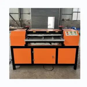 Best Selling Scrap Computer Radiator Peeling Machine Industrial Copper Tubes Aluminum Separating Recycling Machine