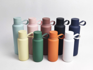 High Quality 12oz/20oz Rubber Paint <b>Double</b> <b>Wall</b> Stainless Steel Vacuum Flask Insulated Small Mouth Sport Water Bottle - Product Image 6