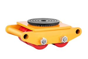 Z2LIFTING Moving Skate Cargo <strong>Trolley</strong> with PU <strong>Wheels</strong> Platform Structure for Moving - Product Image 3