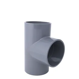 1 1/2 20mm sch 80 sch 40 pvc pipe 4 inch pvc-u equal reducing tee 1-1/4 fittings plastic end cap for pipe