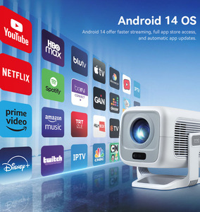 Proyector X3R en Oferta en A-mazon, 4K Android 14 WiFi Mirror BT 1080P, Compatible con 4K, Mini Proyector de Video Portátil para Cine en Casa y Exteriores - Product Image 5