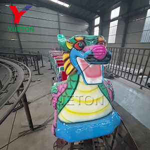 मज़ा मेला आकर्षण कार्निवल यांत्रिक स्लाइड ड्रैगन ट्रेन सवारी रोलर कोस्टर चीन मनोरंजन पार्क गेम से रोलर कोस्टर - Product Image 5