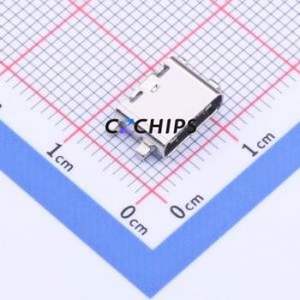 YTC-TC16-29 USB Connector SMD Connector ( Connector Type: Type-C )( Gender: Female )( Mounting Type: Sink Board ) - Product Image 1