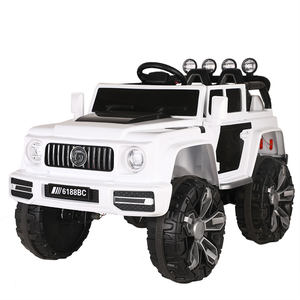 Mobil Listrik Anak 12V 7A Empat Roda Penggerak dengan Remote Control, Mainan Bayi, Dilengkapi Fungsi MP3, Penggerak Roda Off-Road, <span class=keywords><strong>2</strong></span> Kursi - Product Image 6