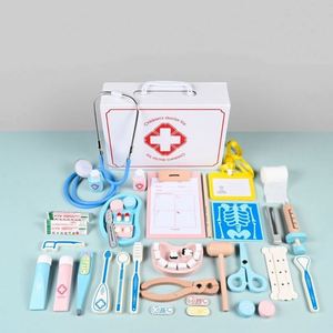 Pretend <b>Set</b> Fun Role Playing Game Toddlers Realistic Stethoscope <b>Doctor</b> Kit for Kids - Product Image 1