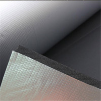 Panneau d'isolation phonique en feuille d'aluminium et polyuréthane, rouleau, feuille d'aluminium thermique pour toit