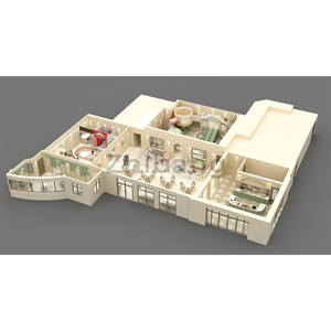Atrae a los Amantes de la Naturaleza con el Parque Infantil Interior Tree House Soft, un Equipo de Juegos Aventurero para Niños en Cafeterías Ecológicas - Product Image 3