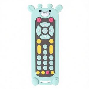 Control Remoto de TV con Diseño de <span class=keywords><strong>Animal</strong></span>, Apto para Bebés de 0 a 24 Meses, Tabletas Masticables de Silicona para Regalo - Product Image 3
