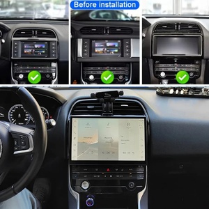 Radio Multimedia para Auto Android con Pantalla Curva 3D de 11.4" para Jaguar F-PACE XE 2016 2017 2018, Carplay, Navegación, Sistema Dual 4G - Product Image 1