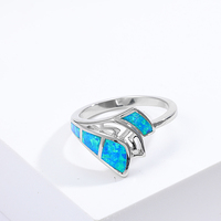 Bagues personnalisées en argent sterling 925 d'inspiration grecque, minimalistes, avec opale et éclat irisé, et artisanat métallique raffiné