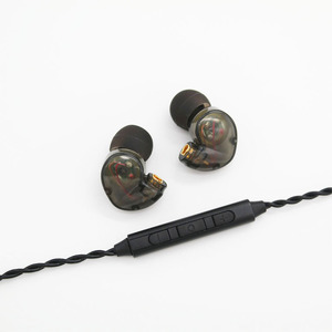 Auriculares intrauditivos Mmcx con cable desmontable para audio de alta fidelidad, color negro, respuesta de frecuencia de 20 a 2000 Hz - Product Image 3