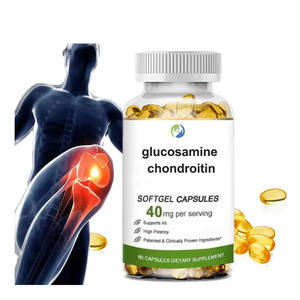 Ausreson Vegan Glucosamina Condroitina MSM <span class=keywords><strong>Softgel</strong></span> Suplemento para articulaciones Halal 800 Glucosamina Condroitina Cápsulas blandas - Product Image 2