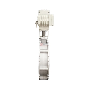 Válvula de aluminio V1fs V2fs 304 DN100-DN600 motorizada AC22V con doble o simple brida para polvo D016010003005D-02 - Product Image 4