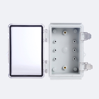 Boîte de jonction étanche YUDA YD10015070 en ABS PC, boîtier électrique IP67, boucle en acier inoxydable, porte transparente, boîte à batterie
