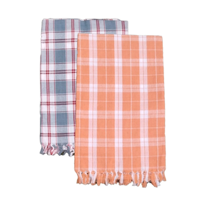 Meilleure qualité 100% coton brodé personnalisé personnalisable lavable léger réutilisable écologique Golf rayure serviette de bain - Product Image 3