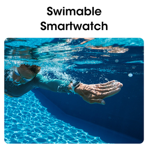Montre connectée intelligente VivoTime AI IP68 avec charge magnétique, pour la natation, W11P, unisexe, WHATSAPP, surveillance de la santé, multisports, NFC, BT - Product Image 2