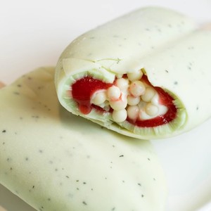 Crème glacée en <span class=keywords><strong>poudre</strong></span> Halal, grande, croustillante, moelleuse et fruitée, sachet de 90g, prête à consommer, crème fouettée - Product Image 3