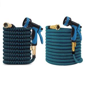 Vente directe d'usine 100FT <span class=keywords><strong>tuyau</strong></span> d'eau <span class=keywords><strong>souple</strong></span> en caoutchouc magique <span class=keywords><strong>tuyau</strong></span> d'eau Flexible extensible pour la maison et le jardin - Product Image 1