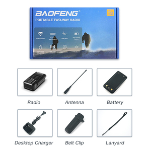 <span class=keywords><strong>Baofeng</strong></span>-Walkie Talkie Inalámbrico de Mano, Transceptor de Banda Dual de 5 Vatios, UHF/VHF, Conveniente Radio Bidireccional, <span class=keywords><strong>UV16</strong></span> - Product Image 2