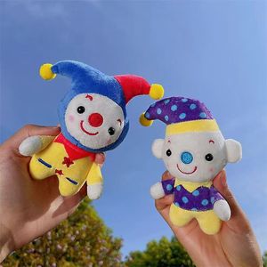 Porte-clés en peluche Clown mignon de dessin animé, pendentif anti-stress en tissu super doux avec rembourrage en coton PP, design créatif de cirque - Grande Vente - Product Image 2