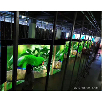 Pantalla LED Magnética RGX de Mantenimiento Frontal para Alquiler, Gabinete de 640x480mm, P1.53 P1.667, Video Wall de Paso Fino para Escenarios Interiores