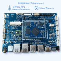 Mini PC Industrial Sin Ventilador Rockchip RK3588, Componentes Electrónicos 100% Nuevos, 2*RTL8211F PHY LAN, HDMI 2.1, LPDDR4 4266Mbps