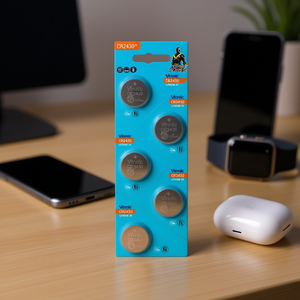 แบตเตอรี่ลิเธียม Vinnic Cr2430 3V แบบเหรียญ สำหรับอุปกรณ์ดิจิทัล - Product Image 3
