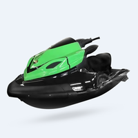 Vente en gros Nouveau Jet Ski à Moteur en Fibre de Verre Haute Vitesse 1400cc pour Surf en Mer, Moteur 4 Temps, Capacité 1500cc, 4 Cylindres, 3 Places