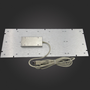 IP65 không thấm nước thép không gỉ USB Kim Loại bàn phím với Trackball công nghiệp-kiểm soát bàn phím cho <span class=keywords><strong>kiosk</strong></span> sử dụng - Product Image 4