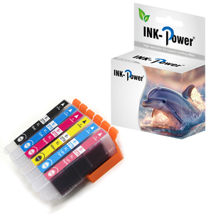 Cartouche d'encre jet d'encre couleur compatible premium INK-POWER 277 T277 277XL T2771 pour <span class=keywords><strong>imprimante</strong></span> <span class=keywords><strong>Epson</strong></span> <span class=keywords><strong>XP</strong></span>-750 <span class=keywords><strong>XP</strong></span>-<span class=keywords><strong>950</strong></span> <span class=keywords><strong>XP</strong></span>-960 XP960 - Product Image 1