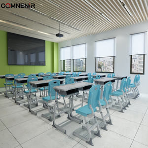 Orijinal Ayarlanabilir Plastik+Metal Okul Sırası Sandalyesi, Kova Sırtlı, Pelet Enjeksiyon Kalıplı, Ev ve Yatak Odası Kullanımı İçin - Product Image 1