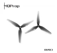 Promotion : Paire d'hélices HQprop 8 pouces 8x3.7x3 8x4x3 à 3 pales pour drones de course FPV – Accessoires