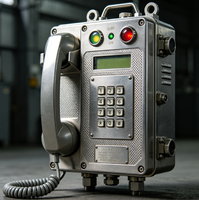Échantillons Gratuits - Téléphone Antidéflagrant et Anti-Bruit KTH123 pour l'Exploitation Minière, 60V DC 35mA, Transmission 10km, Niveau Sonore 90dB