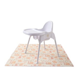 Tapis de jeu antidérapant doux rembourré pour bébés, lavable et pliable pour les enfants, accessoire Anti-salissure pour ramper - Product Image 1