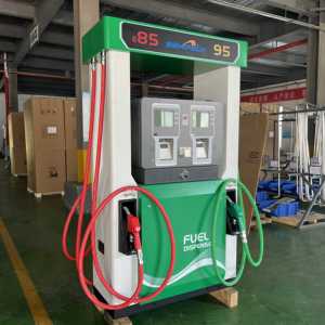 Hipech hoogwaardige roestvrijstalen brandstofdispenser, hoge capaciteit benzine-, diesel- en gaspomp voor zware tankstations - Product Image 4