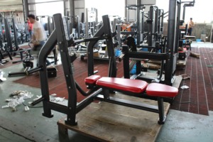 Allsome — <span class=keywords><strong>banc</strong></span> <span class=keywords><strong>de</strong></span> poids multifonction, socle <span class=keywords><strong>plat</strong></span> pour l'entraînement physique, la <span class=keywords><strong>musculation</strong></span> et la gymnastique - Product Image 2
