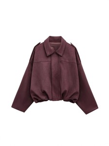 Nouvelle <span class=keywords><strong>veste</strong></span> <span class=keywords><strong>aviateur</strong></span> tissée unie zippée polyvalente pour <span class=keywords><strong>femme</strong></span>, coupe-vent, pour le printemps <span class=keywords><strong>et</strong></span> l'automne, style décontracté - Product Image 6