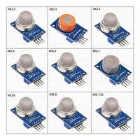 Modul Sensor Gas MQ-2 MQ-3 MQ-4 MQ-5 MQ-6 MQ-7 MQ-8 MQ-131 MQ-138 MQ-136 MQ-9 MQ-135 MQ-139 untuk Starter Arduino