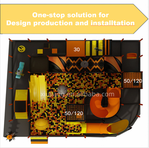 สวนสนุกในร่มสำหรับเด็กเล่นในร่มพื้นที่ศูนย์สนามเด็กเล่นในร่ม - Product Image 5