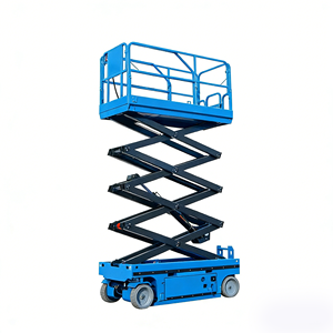 Piattaforma Elevatrice a Forbice Semovente 8m 10m 12m CE ISO, Elevatore Idraulico Monoposto per Pulizie Domestiche - Product Image 2