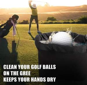 New Neoprene <b>Golf</b> <b>Club</b> Cleaner Multifunctional <b>Golf</b> Ball Cleaning <b>Bag</b> Pouch Portable <b>Golf</b> <b>Club</b> Ball Cleaner Scrub - Product Image 4