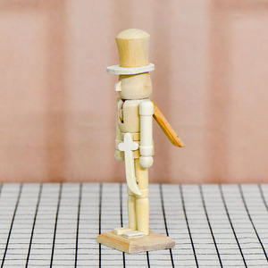 كسارة بندق خشبية غير مكتملة الارتفاع 18-unfined Machete جندي تصنعها بنفسك - Product Image 3