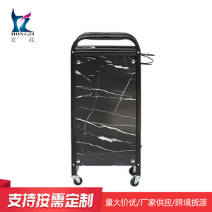 Hairdressing <b>Tool</b> <b>Cart</b> 4 Wheel Multi Layer Storage Rack <b>For</b> Hair Salons And Beauty Parlors - Product Image 3
