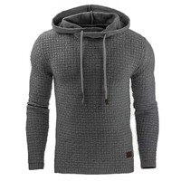 Nouvelle Collection Automne Hiver 2025 – Survêtement Homme de Qualité Supérieure, Sweat à Capuche Brodé Couleur Unie à Manches Longues, Modèle ODM