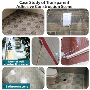 Revestimento Transparente Impermeável - Selante Acrílico Invisível, Aplicação Fácil com Pincel/Rolo para Melhorias Domésticas - Product Image 3