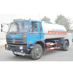 Directly Selling Dongfeng Mobile Gas Refueling Trucks for LPG 10000Litres Bobtail Home Cooking Gas Door Whatsapp +8615897603919